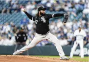  ?? STEPHEN BRASHEAR / AP ?? Former Reds pitcher Johnny Cueto, 37, who went 8-10 with a 3.35 earned-run average last season with the White Sox, agreed Tuesday on an $8.5 million deal to join the Marlins in free agency.