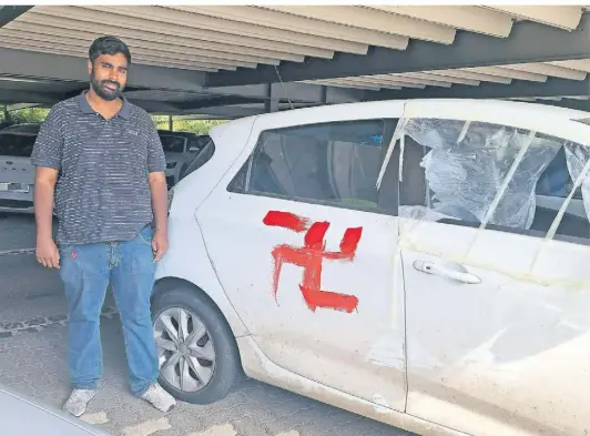 Hakenkreuz auf Auto von Ratsmitglied - PressReader