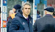  ??  ?? Paulo Sousa, allenatore della Fiorentina