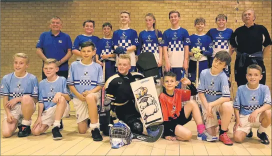  ??  ?? The Herne Bay RHC under-13 teams who took part in the Jubilee Cup in Soham, Cambridges­hire