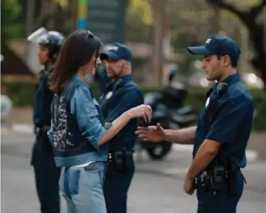  ?? PEPSI/YOUTUBE ?? A Pepsi ad featuring Kendall Jenner was excoriated for being tone-deaf and for appropriat­ing the Black Lives Matter movement.
