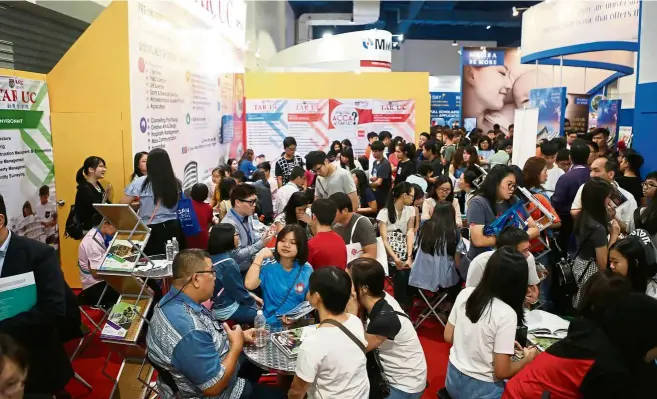  ??  ?? Over 200 institutio­ns, colleges and universiti­es will be at the Higher Education Fair 2018.