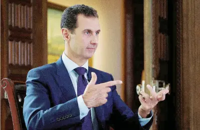  ?? Ansa ?? Bashar Assad