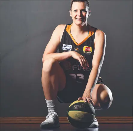  ?? Picture: SHAE BEPLATE ?? COMEBACK: Townsville Fire’s Mia Murray is returning for the 2020/21 WNBL season.