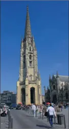  ??  ?? SOARING: Christine Wallace of Swellendam took this picture of the Basilica of St Michel in France.