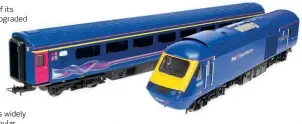  ?? ?? FGW blue with dynamic lines HST stock has arrived in the shops. It has potential beyond modelling the Great Western Main Line of the early 2000s.