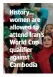  ??  ?? History… women are allowed to attend Iran’s World Cup qualifier against Cambodia