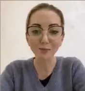  ?? (DR) ?? Natalia Rotenberg est très présente sur les réseaux sociaux. Son ex-mari, via Me Jonquet, tente de faire retirer une vidéo qu’il estime diffamatoi­re.