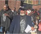  ?? RICK BARRETT ?? The Rev. Greg Lewis, of St. Gabriel’s Church of God in Christ, was the lead organizer of the Souls to the Polls event Saturday in Milwaukee.