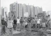  ??  ?? Many projects of Unitech in Gurgaon have been facing protests by homebuyers over delayed possession. HT REPRESENTA­TIVE PHOTO