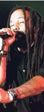  ??  ?? Kymani Marley in his zone during Redemption Live.