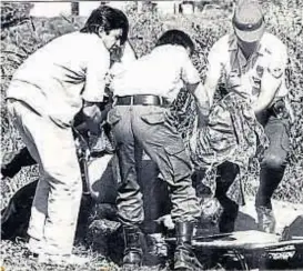  ?? (LA VOZ / ARCHIVO) ?? 1990. En diciembre de aquel año, el cuerpo de un detenido fue hallado en el río Suquía. Los policías lo habían arrojado ya muerto.