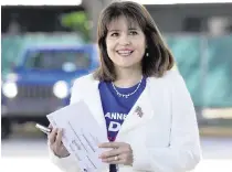  ?? LYNNE SLADKY AP ?? Annette Taddeo, who lost out to Fried for Democratic Party chair.