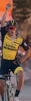  ??  ?? Primoz Roglic, 28, argento iridato a cronometro 2017 ●