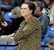  ?? Arkansas Democrat-Gazette/THOMAS METTHE ?? Cabot Coach Carla Crowder is wrapping up a 38-year career that has included eight state finals appearance­s, four state championsh­ip trophies and 950 victories.