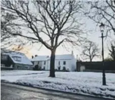  ??  ?? Snowy Whitburn wouldn’t look out of place on a Christmas card.