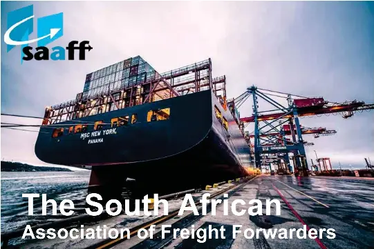 The South African Associatio­n of Freight Forwarders - PressReader