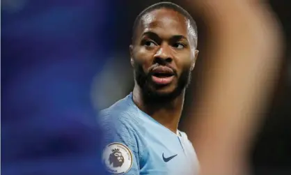  ??  ?? Raheem Sterling in action for Manchester City against Chelsea on Saturday. Photograph: Tom Jenkins for the Guardian