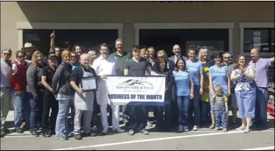  ??  ?? Congratula­tions to Stokes Fresh Food Market for being the Spanish Fork Salem Area Chamber of Commerce’s April Business of the Month. The Stokes Salem grocery store is first and foremost a small family-owned business with their guests in mind. Focusing...