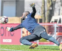  ?? HFX WANDERERS ?? Veteran keeper Jan-Michael Williams, who made 12 starts with the HFX Wanderers, will return to the Canadian Premier League club next season as its goalkeeper coach.