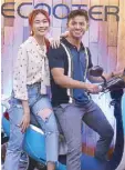  ??  ?? Vina Guerrero and David Guison.