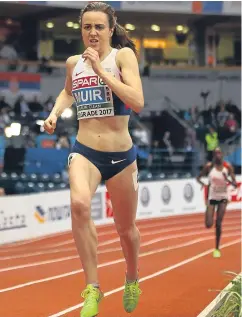  ?? Picture: Getty. ?? Laura Muir: hugely impressive performanc­e, but the Scot knows she needs to keep improving.