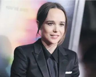  ??  ?? Ellen Page’s documentar­y, There’s Something in the Water, will be screened at the Toronto Internatio­nal Film Festival.
