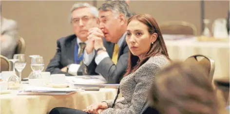  ?? FOTO: ANDRES PEREZ ?? ►►P●ulin● Nazal, jefa de la Direcon, ayer en el primer conversato­rio sobre la relación Chile-UE.