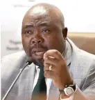  ?? Isithombe: Fin24 ?? UNgqongqos­he uThulas Nxesi