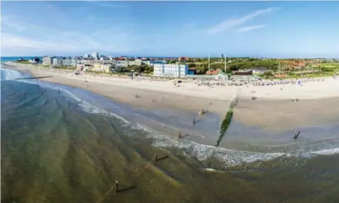  ?? FOTO HBVL ?? Het waddeneila­nd Norderney in Duitsland is de thuisbasis van bijen die beter beschermd zijn tegen de varroamijt.