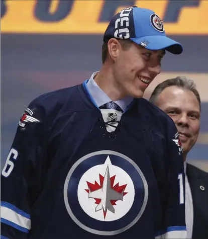  ?? USA TODAY SPORTS FILE PHOTO ?? Logan Stanley, who was selected as the number 18 overall draft pick by the Winnipeg Jets in the first round of the 2016 NHL draft, is a “huge” addition for Kitchener, after he returned from injury this past season to help host Windsor win the Memorial...