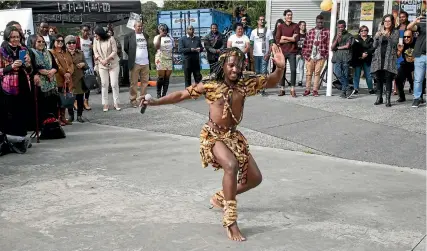  ?? DAVID WHITE / FAIRFAX NZ ?? Africa Dayat the Roskill Youth Zone yesterday was a chance for New Zealand’s tiny African community to celebrate the continent’s diversity.