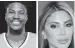  ??  ?? Malik Beasley and Larsa Pippen