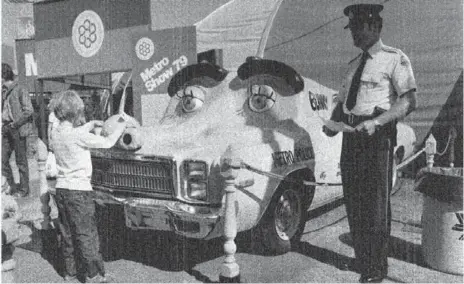  ?? CNE ?? Blinky the Talking Police Car was created in the late 1960s, and was such a hit that it sparked a bidding war over the rights to make Blinky toys.
