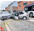  ?? FOTO: SASCHA RIXKENS ?? Mehrere Verletzte forderte dieser Unfall.