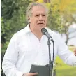  ?? EFE ?? VISITA. Luis Almagro el 13 de septiembre en Colombia.