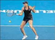  ?? GETTY ?? Venus Williams during her match against Arantxa Rus.
