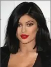  ?? INVISION ?? Kylie Jenner uses a skin mist.