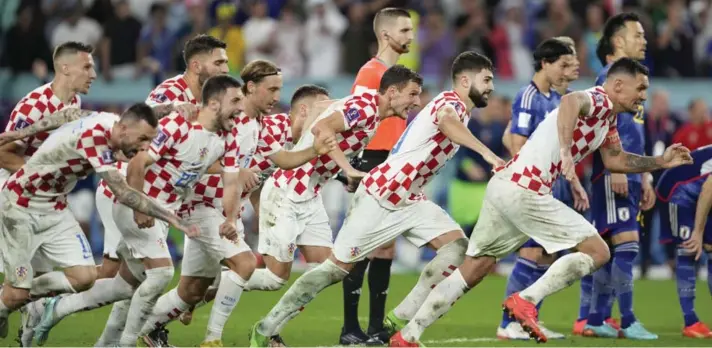  ?? ?? ► Luego del triunfo ante Japón en penales, Croacia tendrá que prepararse para enfrentar a Brasil en los cuartos de final de Qatar 2022.