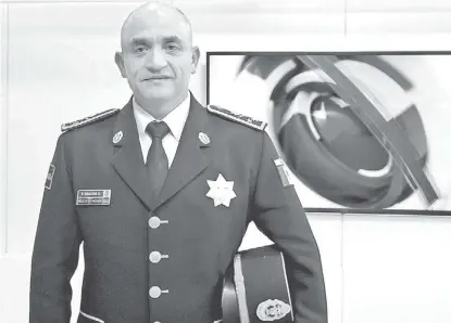  ?? JORGE LUIS MÉNDEZ ?? El jefe de la séptima División de la Policía Federal.