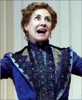  ?? Brigiette Lacombe ?? Laurie Metcalf won her second Tony Award in Lucas Hnath’s “A Doll’s House, Part 2” on Broadway. The play marks the return of director Ted Pappas to Pittsburgh Public Theater for the 2018-19 season.