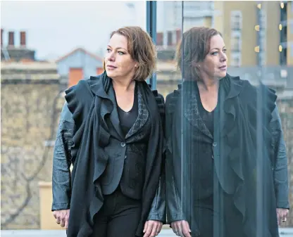  ??  ?? Stage presence: Nina Stemme prepares for a run of Wagner’s epic Der Ring des Nibelungen, including Siegfried, right. Stemme performs Rule, Britannia at the Last Night of the Proms, above right