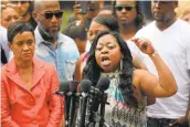  ?? RENEE JONES SCHNIEDER/STAR TRIBUNE ?? Valerie Castile, mother of Philando Castile, reacts angrily Friday to a not guity verdict for Officer Jeronimo Yanez, who shot and killed her son during a 2016 traffic stop.