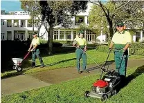  ?? ?? One of New Zealand’s most trusted names in lawn care; Jim’s Mowing are looking for new franchisee­s in Canterbury.