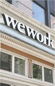  ?? TIMOTHY A. CLARY/AFP/GETTY IMAGES ?? Investors are expected to be cautious about the WeWork IPO as they have been burned by Lyft and Uber.