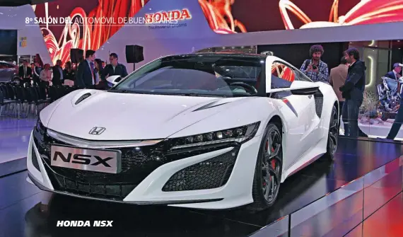  ??  ?? HONDA NSX