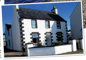  ??  ?? IMPOSING: Ornsay House in Ullapool has no fewer than eight bedrooms