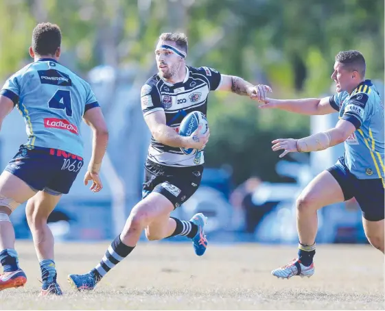  ?? Picture: SMP IMAGES ?? Bryce Cartwright starred for Tweed Heads Seagulls against Norths Devils in the Intrust Super Cup at the weekend.