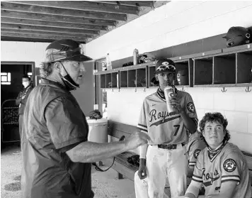  ?? SAM THOMAS/ORLANDO SENTINEL ?? TFA baseball coach Scott Grove, pictured while instructin­g players during a game on March 17, was named Florida Dairy Farmers Class 3A coach of the year on Friday.