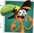  ??  ?? Here’s an example of Mark’s work for Disney’s Wander over Yonder.